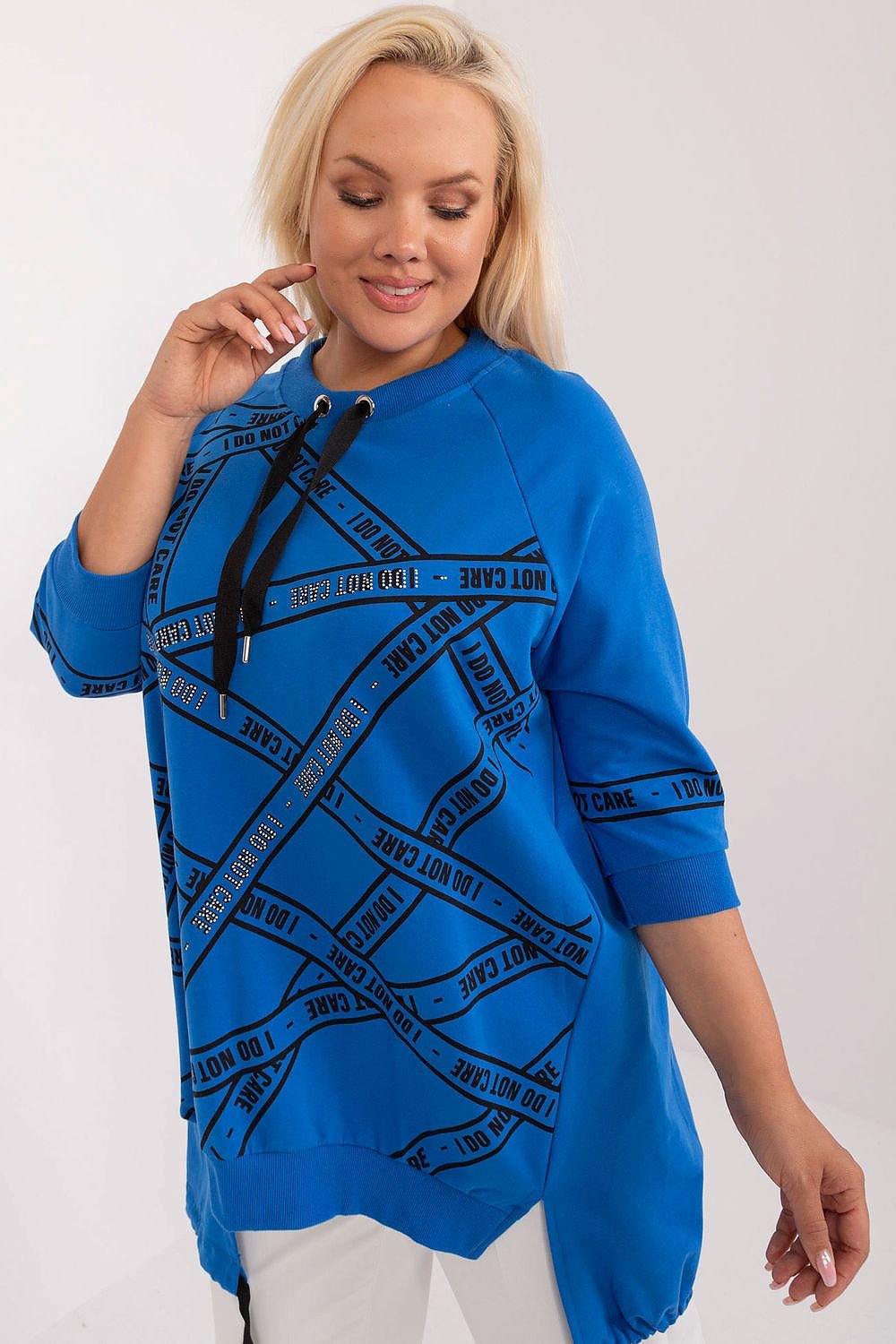 Plus size blouse model 201840